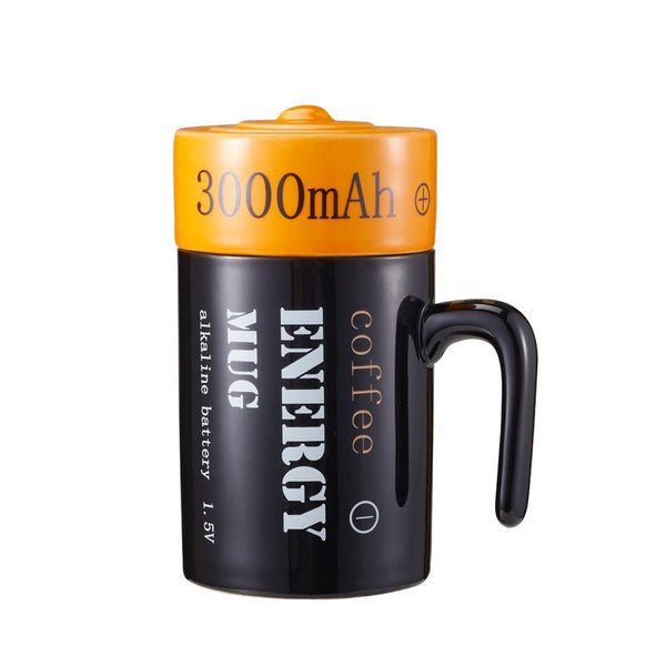 Unique Energy Battery Design Coffee Mug