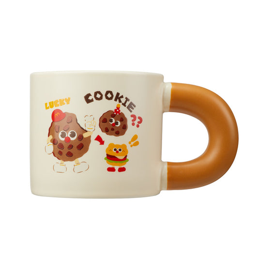 LUCKY COOKIE Cute Cookies Pattern Coffee Mug 
