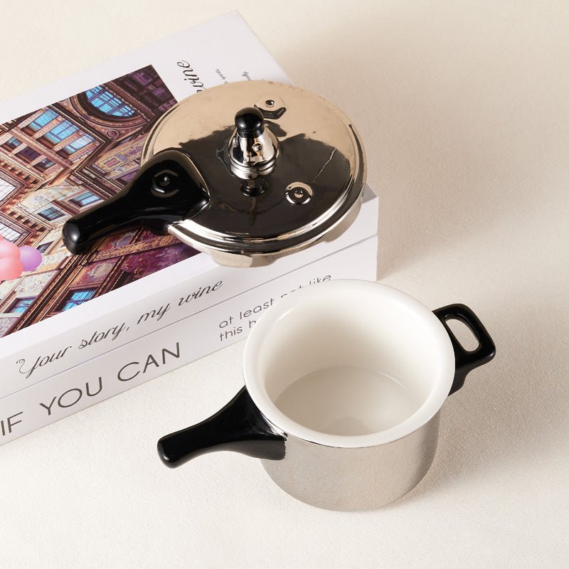 Quirky Pressure Cooker - Shaped Coffee Mug - Gift From Here