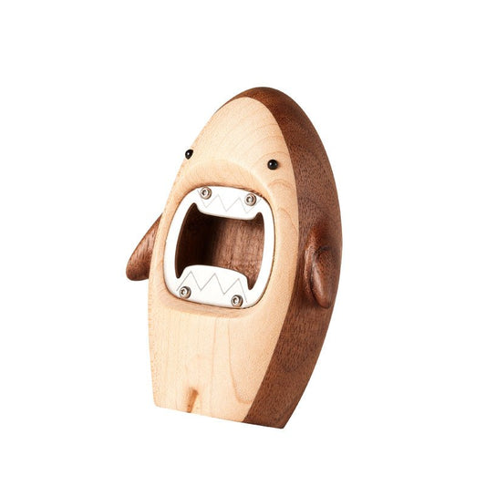 Adorable Wooden Shark Bottle Opener - Gift From Here